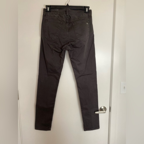 Rag & Bone Gray Slim Jeans Washed Finish - 31 - Picture 7 of 12